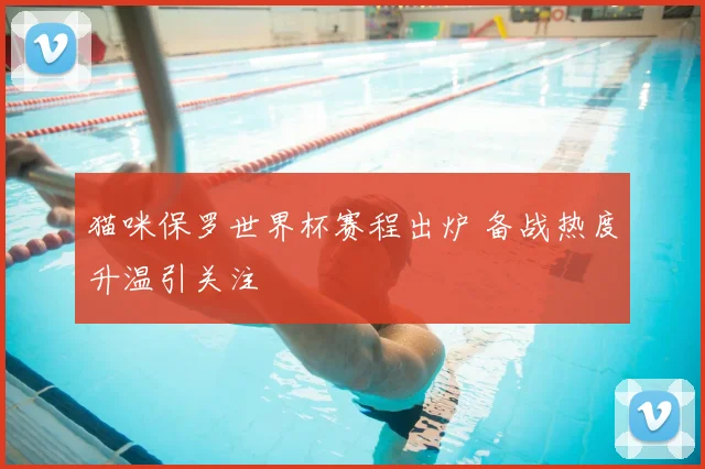 猫咪保罗世界杯赛程出炉 备战热度升温引关注