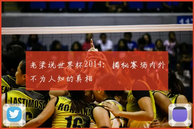 老梁说世界杯2014：揭秘赛场内外不为人知的真相